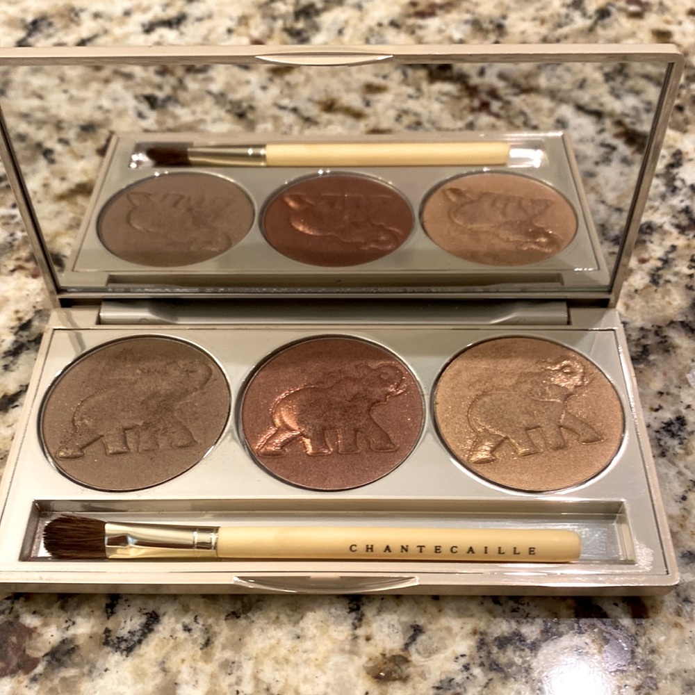 Chantecaille • Walk for Giants Safari Collection Eyes Trio with Brush •